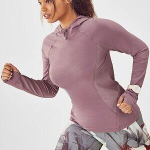 Fabletics Mauve Purple Alecia Pullover Hoodie Women's Size Large L